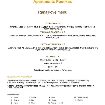 Pemikas I Appartement *